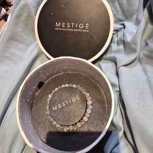 Crystal Bracelet with Swarovski Elements - Silver